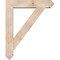 Ekena Millwork Traditional Arts and Crafts Smooth Bracket w/ Offset Brace, Douglas Fir, 7 1/2"W x 36"D x 44"H BKT0806X36X44TRA03SDF - alternate 4